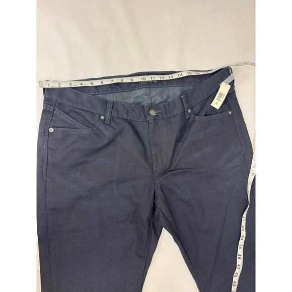 NWT 2008 Old Navy The Diva Boot Leg Jeans Dark Wash Mid Rise - Size 16 Short - Picture 10 of 12